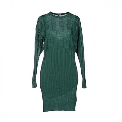 MISSONI  textured Knit Skater Dress size IT40
