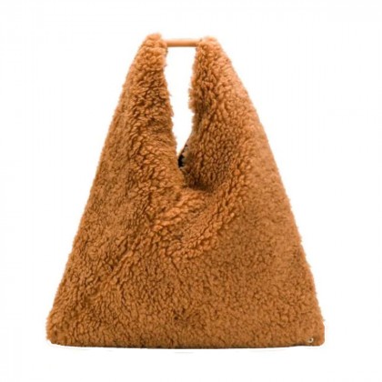 MM6 MAISON MARGIELA Japanese faux fur tote bag 
