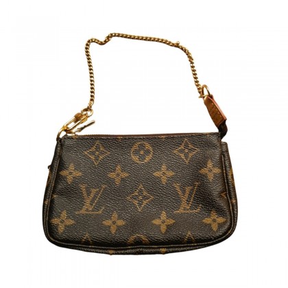 Louis Vuitton Brown Monogram Mini Pochette Accessoires