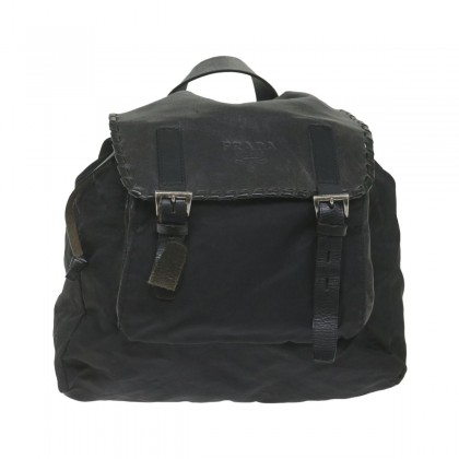 PRADA black nylon backpack