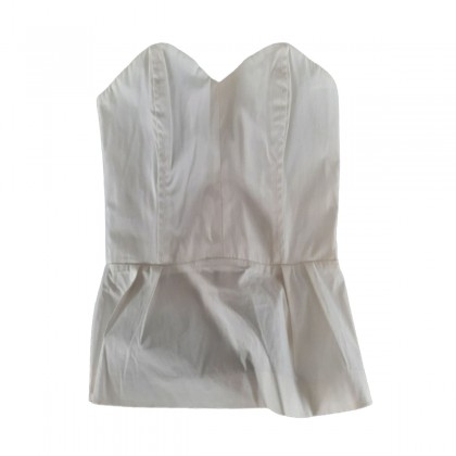 Prada cotton corset style top size IT 38