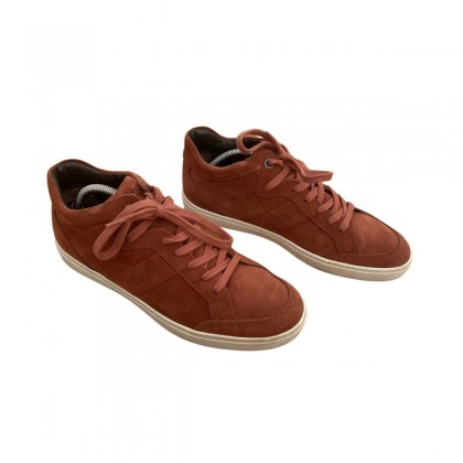 TOD'S suede low top trainers size 37.5
