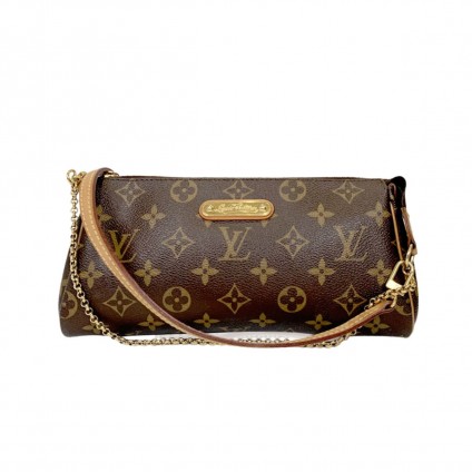 Louis Vuitton Eva Clutch Bag in Monogram Canvas