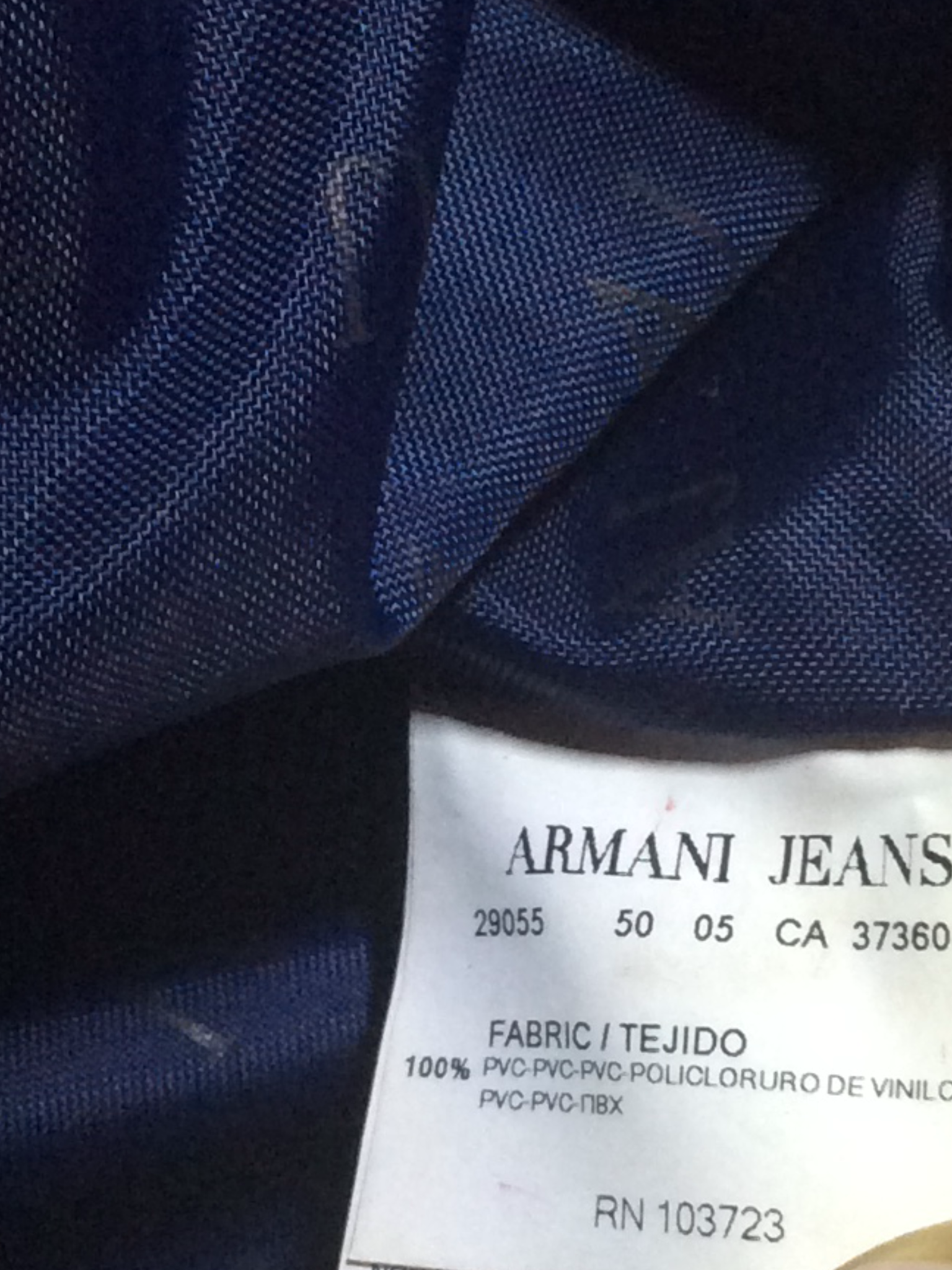 armani jeans rn 103723 ca 37360