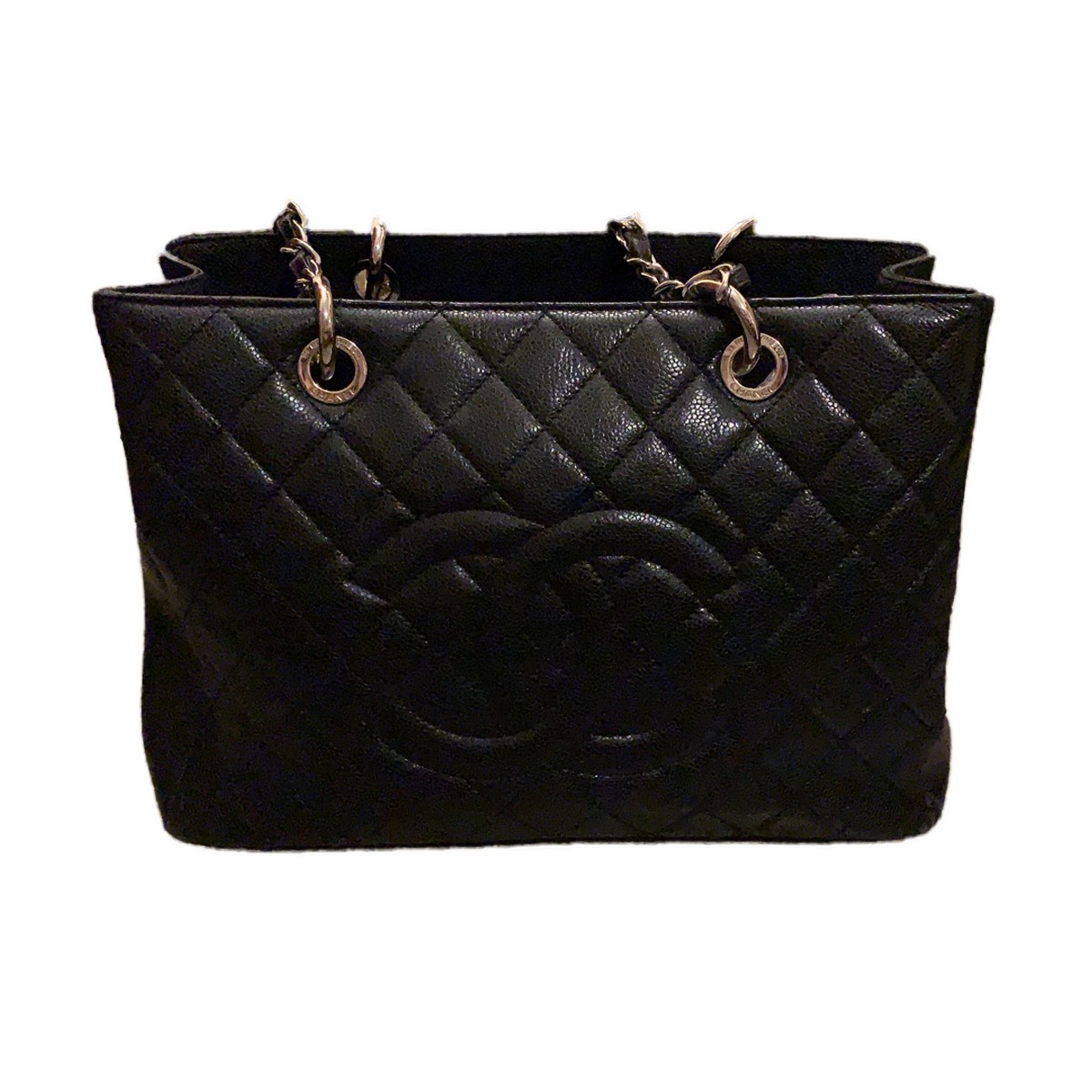 CHANEL large shopping bag in caviar quilted leather | My good closet