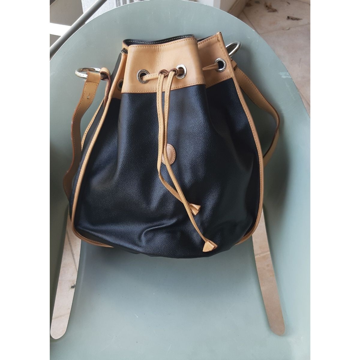 Trussardi leather bucket bag