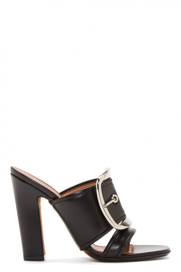 Givenchy high heeled with oversize buckle